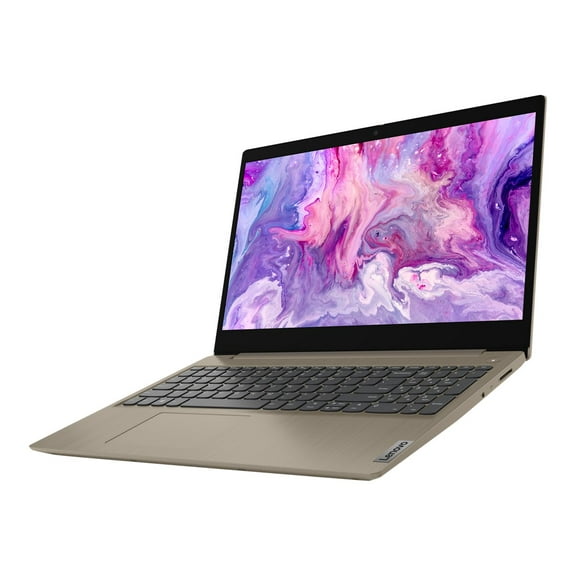 Lenovo IdeaPad 3 15IIL05 81WE - Intel Core i3 - 1005G1 / up to 3.4 GHz - Win 10 Home 64-bit - UHD Graphics - 8 GB RAM - 128 GB SSD NVMe + 1 TB HDD - 15.6" TN touchscreen 1366 x 768 (HD) - Wi-Fi 5 - almond - kbd: US