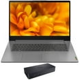 thumbnail image 1 of Lenovo IdeaPad 3-17 Home & Business Laptop (Intel i7-1165G7 4-Core, 17.3" 60Hz HD+ (1600x900), Intel Iris Xe, 20GB RAM, 512GB PCIe SSD, Wifi, USB 3.2, HDMI, Webcam, Win 11 Home) with D6000 Dock, 1 of 7