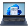 thumbnail image 1 of Lenovo IdeaPad 3 17IIL05 81WF000KUS 17.3" Notebook - HD+ - 1600 x 900 - Intel Core i5 10th Gen i5-1035G1 Quad-core [4 Core] 1 GHz - 8 GB Total RAM - 256 GB SSD - Abyss Blue, 1 of 1