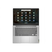 Lenovo Chromebook 3 Laptop, 14.0 FHD 220 nits, MediaTek MT8183, ARM Mali-G72 MP3, 4GB, 64GB, Chrome Os
