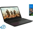 thumbnail image 1 of Lenovo IdeaPad 3 Gaming Laptop, 15.6" 120Hz FHD Display, AMD Ryzen 5 5600H Upto 4.2GHz, 8GB RAM, 512GB NVMe SSD, NVIDIA GeForce RTX 3050, HDMI, Wi-Fi, Bluetooth, Windows 10 Pro, 1 of 7