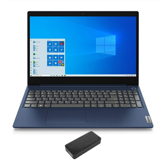 Lenovo IdeaPad 3 Home/Business Laptop (AMD Ryzen 7 5700U 8-Core, 15.6in 60Hz Full HD (1920x1080), AMD Radeon, 12GB RAM, 256GB PCIe SSD, Backlit KB, Wifi, USB 3.2, HDMI, Win 11 Pro) with DV4K Dock