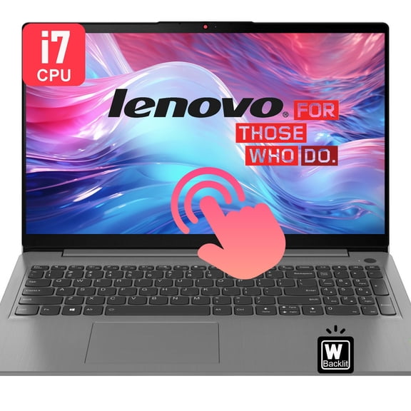 Lenovo IdeaPad 3 Laptop| Intel Core i7 Processor| Touchscreen| 15.6 inch Full HD Display| 40GB RAM, 1TB PCIe SSD|USB-C, HDMI, Card Reader| Office Free Trial | Backlit Keyboard| Windows 11