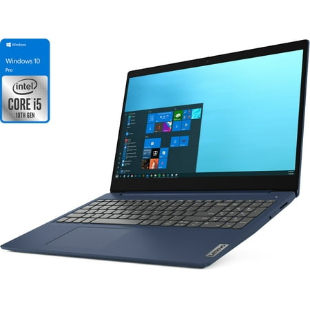 Lenovo IdeaPad 3 Notebook, 15.6" HD Touch Display, Intel Core i5-10210U Upto 4.2GHz, 8GB RAM, 2TB NVMe SSD, HDMI, Card Reader, Wi-Fi, Bluetooth, Windows 10 Pro