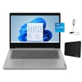thumbnail image 1 of Lenovo IdeaPad 3i 14"FHD Laptop, Intel Core i5-1135G7, 20GB RAM, 1TB SSD Storage, Windows 11 Home, Platinum Grey + Mazepoly Accessories, 1 of 6