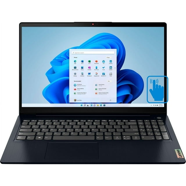 Lenovo IdeaPad 3i 15.6in Touchscreen IPS FHD Abyss Blue Laptop (Intel i5-1155G7, WiFi 6, Bluetooth 5.2, SD Reade, Webcam, SD Card, Abyss Blue)