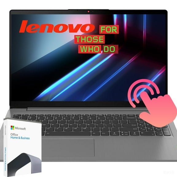 Lenovo IdeaPad 3i Laptop| Intel Core i3 Processor| Touchscreen| 15.6 inch Full HD Display| 40GB RAM, 1TB PCIe SSD|USB-C, HDMI, Card Reader| WiFi 6 & Bluetooth| Intel UHD Graphics| Windows 11