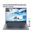 thumbnail image 1 of Lenovo IdeaPad 5 Pro Business Laptop, 14" 2.2K Touchscreen, Intel Core i5-1240P (12-Core), 8GB DDR5 RAM, 512GB SSD, Intel Iris Xe Graphics, Backlit Keyboard, Windows 11 Home, Cefesfy Cleaning Brush, 1 of 5
