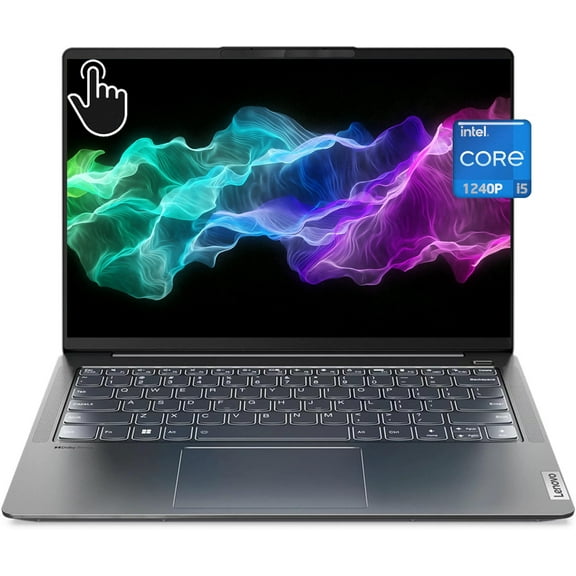 Lenovo IdeaPad 5 Pro Laptop, 14" 2.2K IPS Touchscreen, Intel Core i5-1240P Processor(12 Core), 8GB RAM, 1TB SSD, Backlit Keyboard, Wi-Fi 6, Bluetooth 5.1, Card Reader, USB-C, Webcam, Windows 11 Home