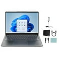 thumbnail image 1 of Lenovo IdeaPad 5i Pro 14" 2.2K Touchscreen PC Laptop, Intel Core i5-1240P, 8GB RAM, 2TB SSD, Intel Iris Xe Graphics, Windows 11 Home, Storm Gray + Mazepoly Accessories, 1 of 7