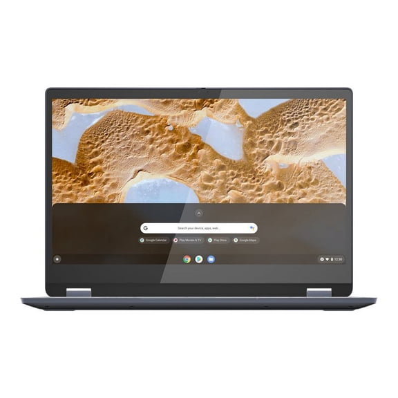 Lenovo IdeaPad Flex 3 Chrome 15IJL7 82T3 - Flip design - Intel Celeron - N4500 / up to 2.8 GHz - Chrome OS - UHD Graphics - 4 GB RAM - 64 GB eMMC - 15.6" IPS touchscreen 1920 x 1080 (Full HD) - NFC, Wi-Fi 6 - dual tone abyss blue - kbd: English