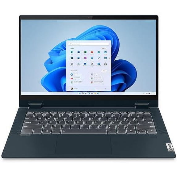 LENOVO DCG SOURCING IdeaPad 14" Full HD Touchscreen 2-in-1 Laptop, AMD Ryzen 3 5300U, 4GB RAM, 128GB SSD, Windows 11 Home in S mode, 82HU0159US