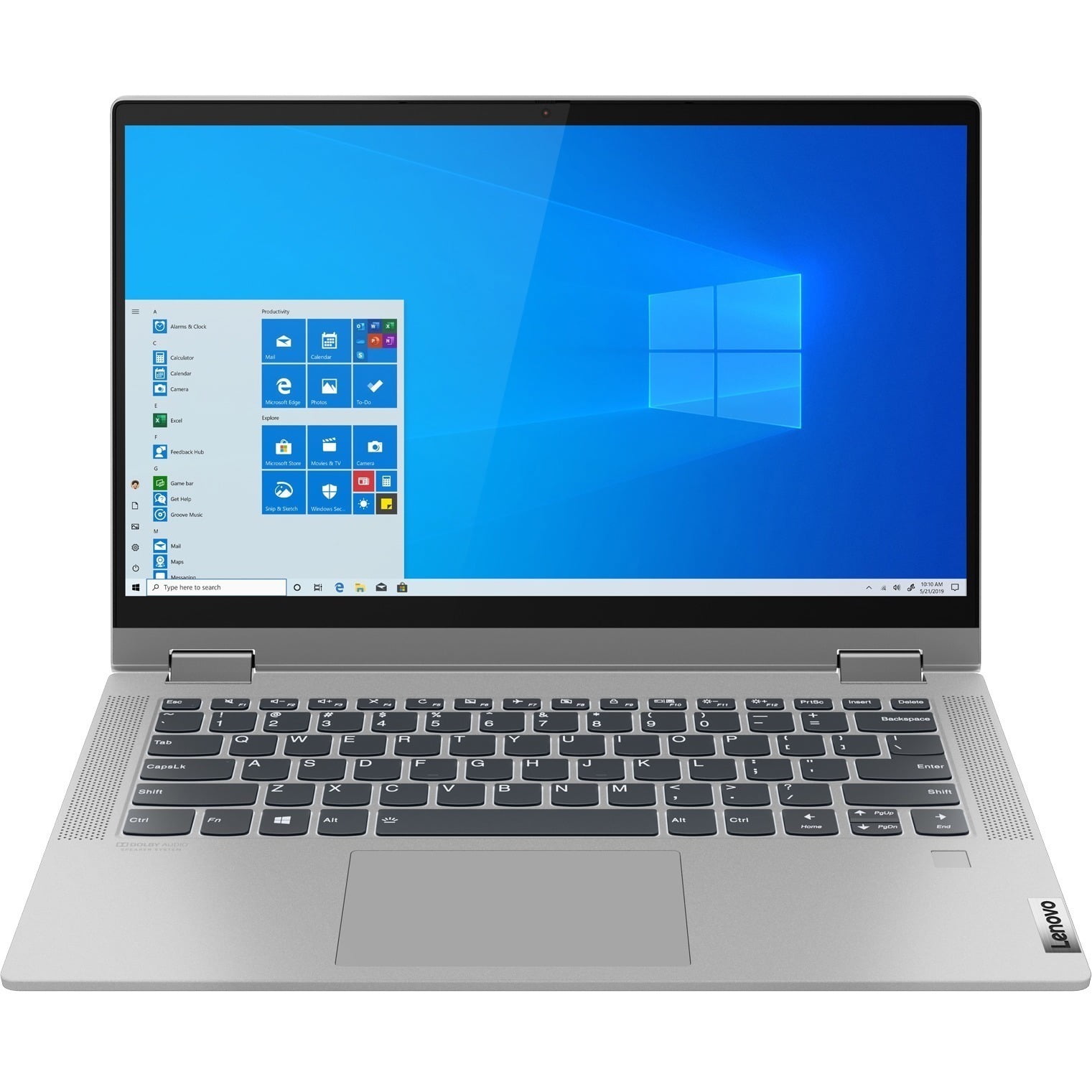 Lenovo IdeaPad Flex 5 14ITL05 82HS00BTUS 14" 2 in 1 Notebook - Intel Core i3-1115G4 3GHz - 8GB RAM - 256GB SSD - 1920 x 1080 - Intel UHD Graphics - Windows 10 Home - Convertible - Platinum Gray