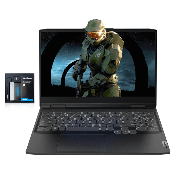 Lenovo IdeaPad Gaming 3 Gaming Laptop, 15.6" FHD 120Hz Display, AMD Ryzen 5 6600H, 64GB RAM, 2TB PCIe SSD, NVIDIA GeForce RTX 3050, Backlit Keyboard, Gray, Win 11, with Hotface 32GB USB Card