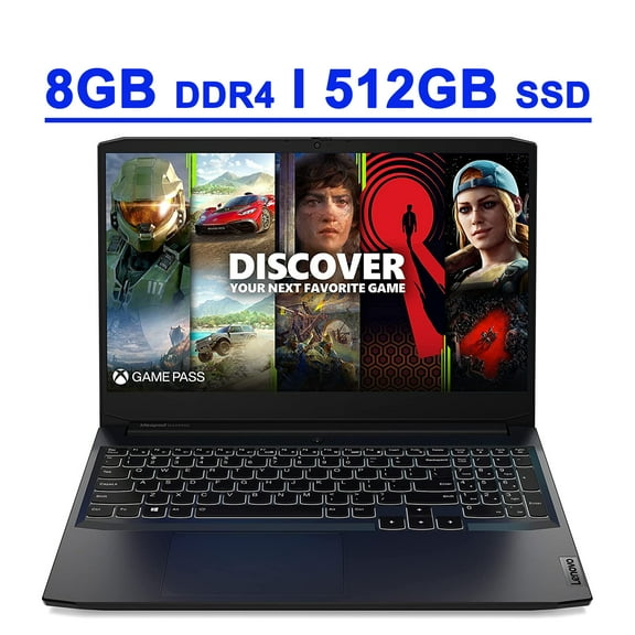 Lenovo IdeaPad Gaming 3i 15 Premium Laptop 15.6" FHD IPS 11th Generation Intel Quad-Core i5-11300H 8GB DDR4 512GB SSD GeForce GTX 1650 4GB Graphic Backlit USB-C HDMI WiFi6 Nahimic Win11 Black
