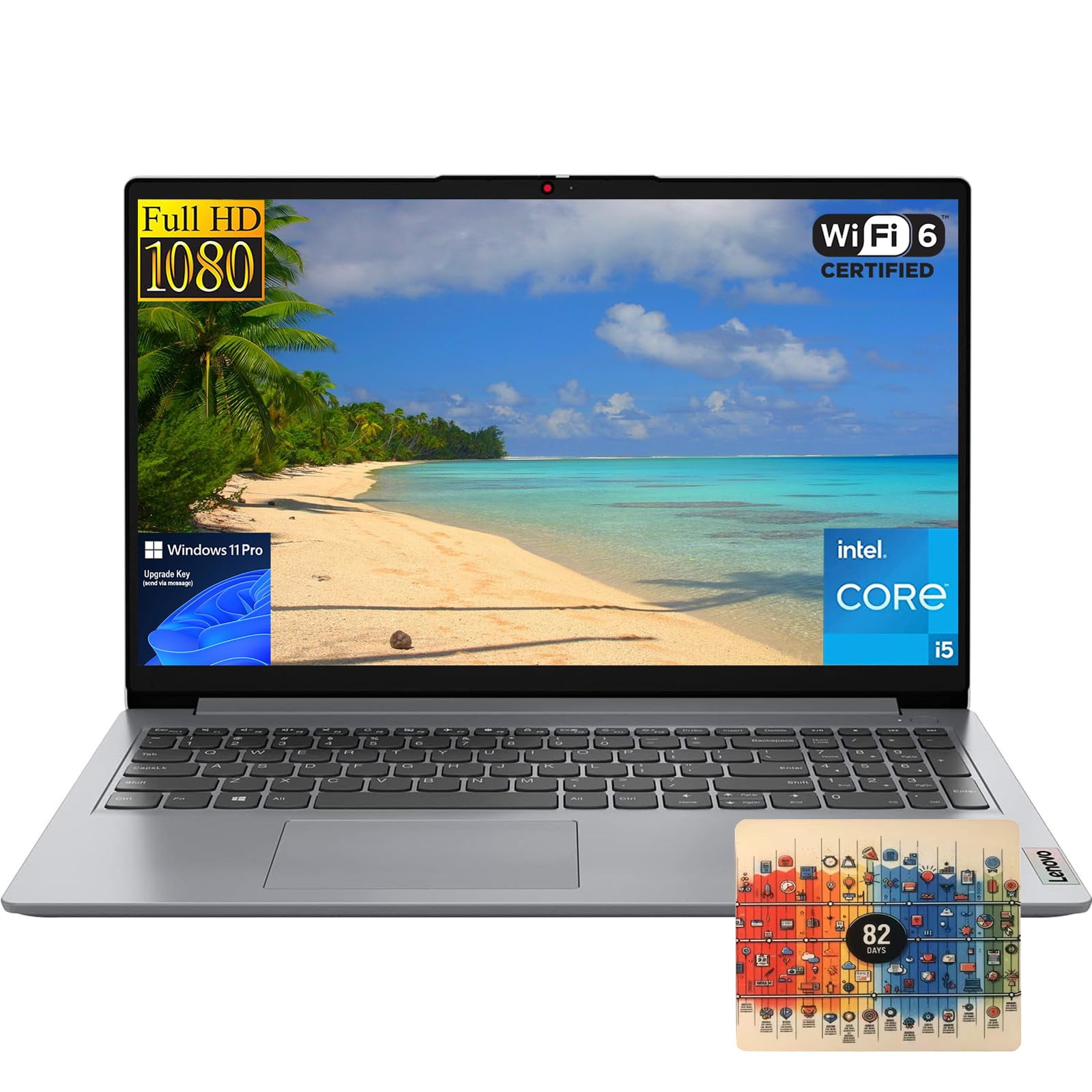 Lenovo IdeaPad Laptop, 15.6