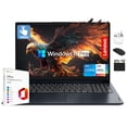thumbnail image 1 of Lenovo IdeaPad Laptop 2025 Business Computer, 15.6" FHD Touchscreen, 40GB RAM, 1.5TB Storage (1TB SSD +500GB Ext), 10-Core Intel Core i5, Long Battery, HubxcelAccessory Win 11 Pro Lifetime Office 2024, 1 of 5