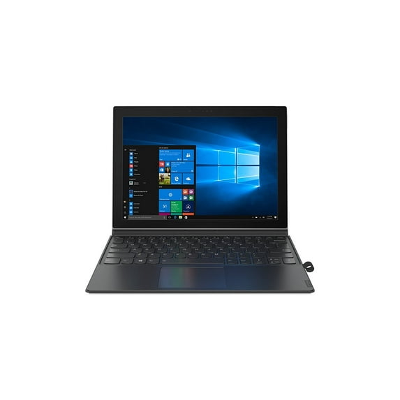 Lenovo Miix 630-12Q35 81F1 - Tablet - with detachable keyboard - Snapdragon 835 - MSM8998 - Windows 10 in S mode - Qualcomm Adreno 540 - 4 GB RAM - 128 GB SSD UFS 2.1 - 12.3" IPS touchscreen 1920 x 1280 (Full HD Plus) - Wi-Fi 5 - 4G LTE - iron gray - kbd: US