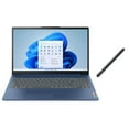thumbnail image 1 of Lenovo IdeaPad Slim 15.6 inch FHD Touch Laptop | AMD Ryzen 7-7730U(Beat i7-1355U) | AMD Radeon Graphics| Fingerprint | Backlit | 16GB RAM | 512GB SSD | Windows 11 Home | Bundle with Stylus Pen, 1 of 5