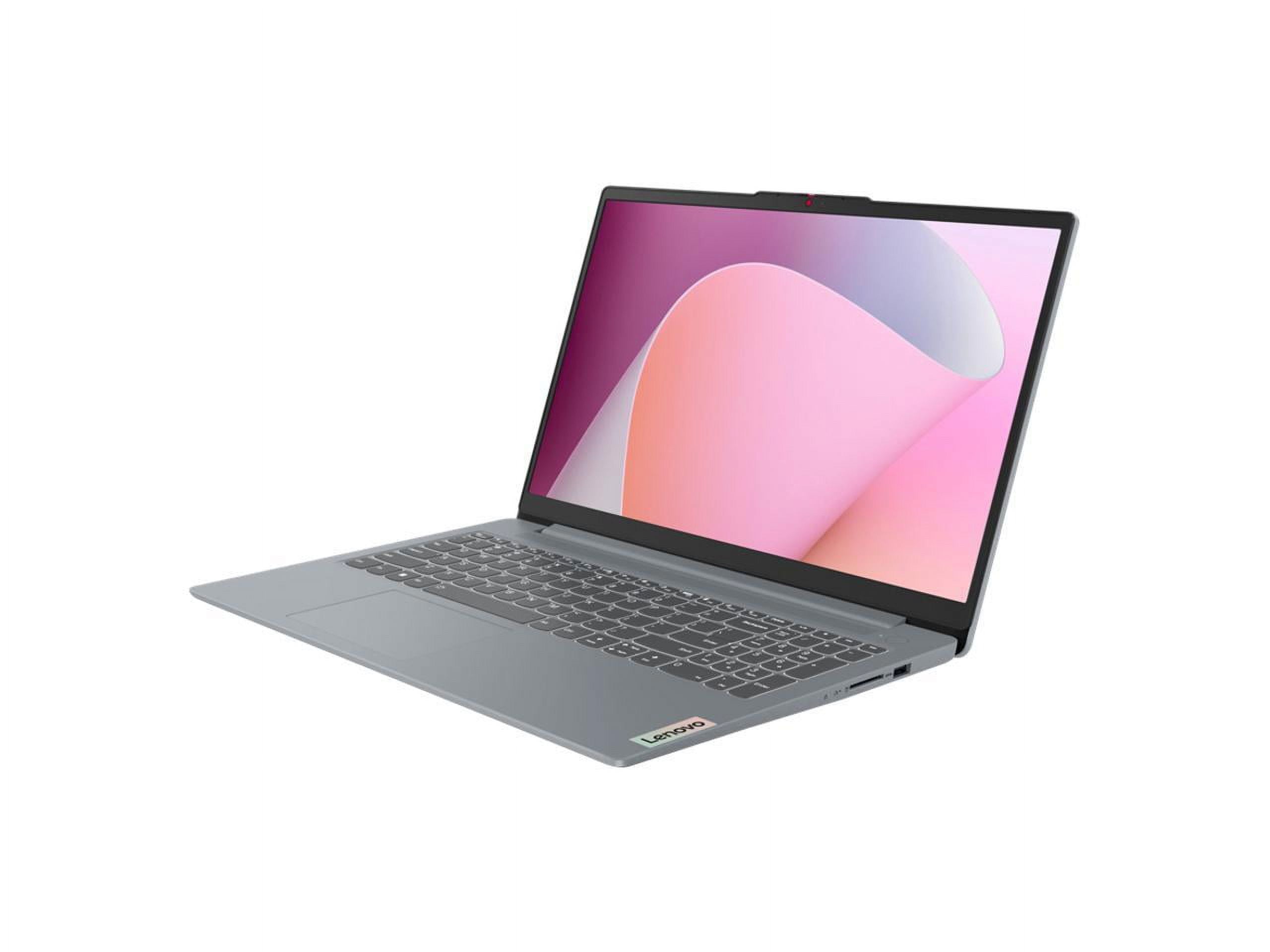 Lenovo IdeaPad Notebook 256 On-board - Slim SSD HD - 3 - Quad-core - Total 15AMN8 Ryzen Full 8 82XQ001GUS Gray GB GB - GB 8 Arctic 15.6\