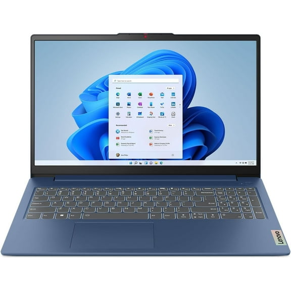 Lenovo IdeaPad Slim 3 Laptop, 15.6" FHD IPS Touch LED AMD Ryzen 5 7530U Processor 8 GB DDR4 512 GB SSD 82XM000DUS
