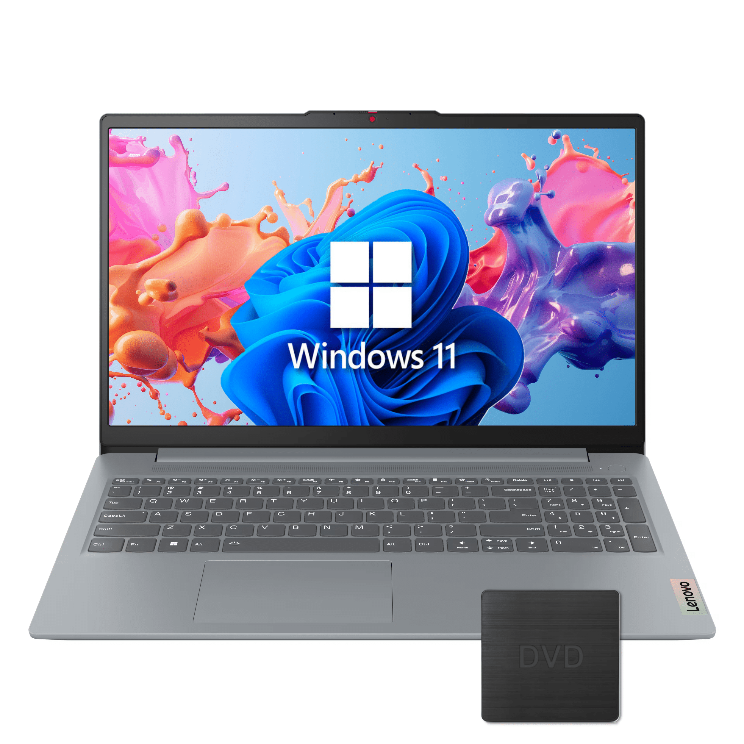 Lenovo IdeaPad Slim 3 Laptop, 15.6" FHD Touchscreen, AMD Ryzen 7 5825U, 16GB RAM, 1TB NVMe SSD (GRAY) + Free Accessory