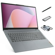 Lenovo IdeaPad Slim 3 Linux Laptop, 15.6" FHD Touchscreen Laptop, 8-Core AMD Ryzen 7 5825U, 16GB RAM, 2TB SSD, Keypad, SD Card Reader, Stylus Pen + External Portable SSD + USB Hub, Linux Ubuntu OS