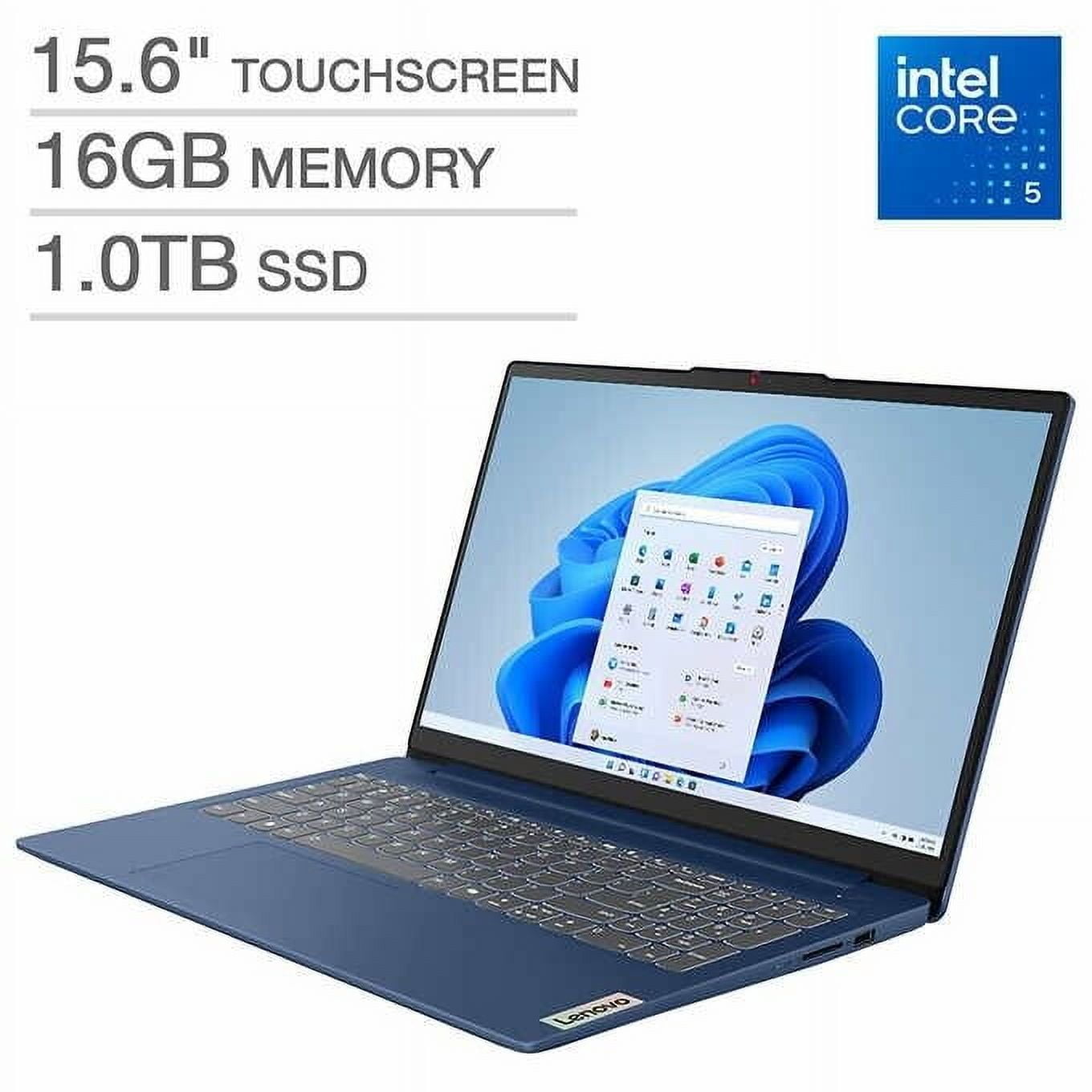 Lenovo IdeaPad Slim 3i 15.6" Touchscreen Laptop - Intel Core 5 120U - 1080p - Windows 11 16GB RAM