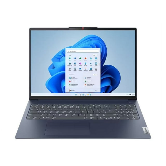 Lenovo IdeaPad Slim 5 16IRL8 82XF - 180-degree hinge design - Intel Core i7 - 1355U / up to 5 GHz - Win 11 Home - Intel Iris Xe Graphics - 16 GB RAM - 1 TB SSD NVMe - 16" IPS touchscreen 1920 x 1200 - Wi-Fi 6 - abyss blue - kbd: US English