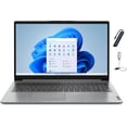 thumbnail image 1 of Lenovo Ideapad 1 15.6" HD Laptop, Intel Celeron N4500, 12GB DDR4 Memory, 128GB eMMC, One-year Office 365, Windows 11 Home in S Mode, Cloud Grey with Mazepoly Accessories, 1 of 7