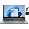 thumbnail image 1 of Lenovo Ideapad 1 15.6 inch HD Laptop, Intel Celeron N4500 Processor, 12GB DDR4 Memory, 128GB eMMC + 512GB SSD, One-year Office 365, Windows 11 Home in S Mode, Cloud Grey + Tigology Accessories, 1 of 7