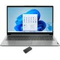 thumbnail image 1 of Lenovo Ideapad 1 Home/Business Laptop (AMD Ryzen 7 5700U 8-Core, 15.6in 60 Hz Touch Full HD (1920x1080), AMD Radeon, 16GB RAM, 2TB PCIe SSD, Wifi, Webcam, Bluetooth, Win 10 Pro) with USB-C Dock, 1 of 7