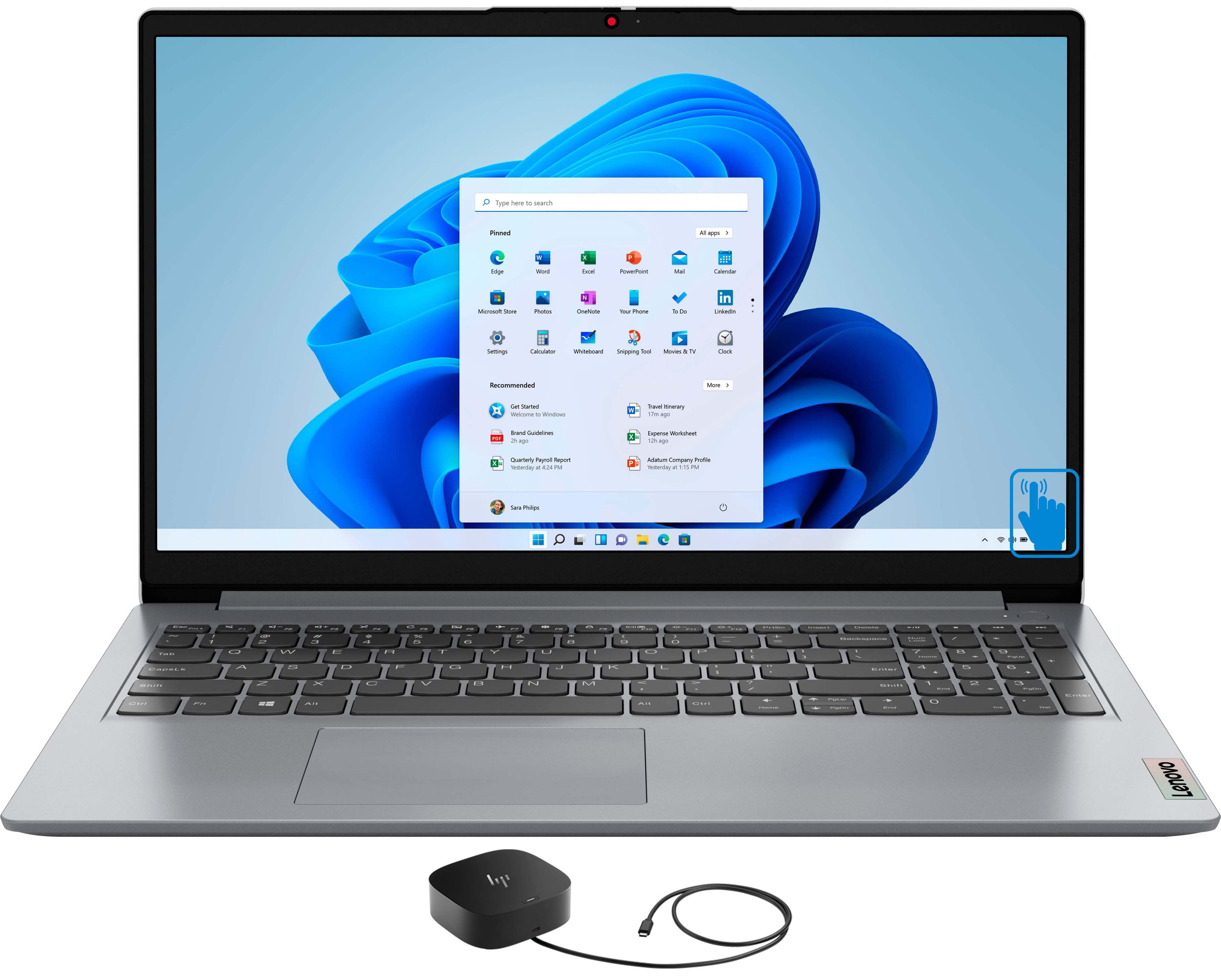 Lenovo Ideapad 1 Home/Business Laptop (AMD Ryzen 7 5700U 8-Core