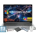 thumbnail image 1 of Lenovo Ideapad 1i 15.6" Full HD Laptop, Intel Core i5-1335U (Beats i7-1255U) 13th Gen, 8GB RAM, 256GB SSD,Lifetime Office,Windows 11 Pro,CoPilot Gift Set,Grey – Laptop for Work& Everyday Use, 1 of 8