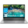 thumbnail image 1 of Lenovo Ideapad 1i 15.6" Touch Laptop,Business Laptop,Intel Core i3-1215U,16GB RAM,2TB SSD,Intel UHD Graphics,Wi-Fi,HDMI,Windows 11 Pro,Cloud Gray, 1 of 5