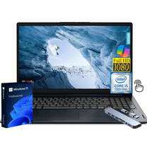 Lenovo Ideapad 1i 15.6" Touchscreen FHD Laptop, 13th Gen Intel Core i5, 8GB RAM, 256GB SSD, Windows 11 Pro, Slim & Lightweight, Blue