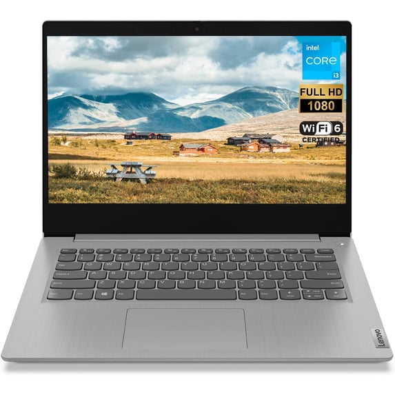 Lenovo Ideapad 3i 14" FHD Laptop, Intel Core i3-1115G4, 20GB, 1TB SSD, Windows 11 in S Mode, Platinum Grey