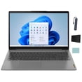 thumbnail image 1 of Lenovo Ideapad 3i 15.6" FHD Touch Laptop for Business and Student, Intel Core i3-1115G4, 16GB Memory, 256GB SSD, Bluetooth, Wi-Fi6, ‎Windows 11 Home, Arctic Grey + Tigology Accessories, 1 of 7