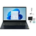 thumbnail image 1 of Lenovo Ideapad 3i 15.6" FHD Touch Laptop, Intel Core i5-1155G7, 12GB DDR4 RAM, 1TB SSD, Webcam, Wi-Fi 5, Bluetooth, Windows 11 Home, Abyss Blue + Mazepoly Accessories, 1 of 7