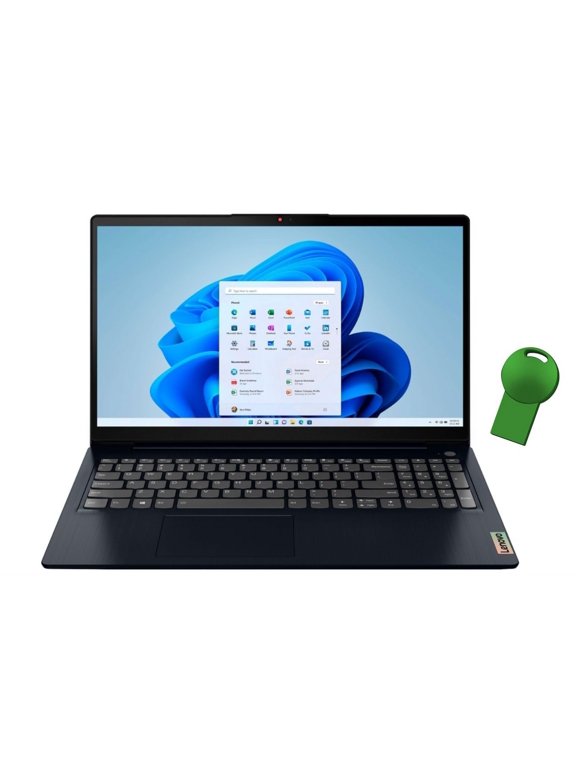 Lenovo Ideapad 3i 15.6" FHD Touch Laptop, Intel Core i5-1155G7, 8GB DDR4 RAM, 512GB SSD, Webcam, Wi-Fi 5, Bluetooth, Windows 11, Abyss Blue