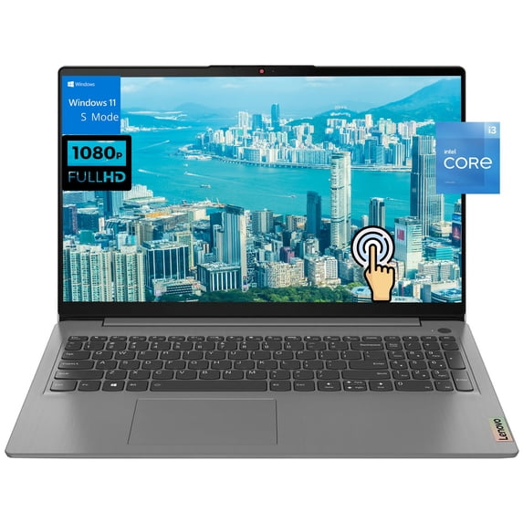 Lenovo Ideapad 3i 15.6" FHD Touchscreen Laptop, 11th Intel Dual-Core i3-1115G4, Intel UHD Graphics, 24GB RAM, 2TB PCIe SSD, Wi-Fi 6, Bluetooth, HDMI, Windows 11 Home S Mode