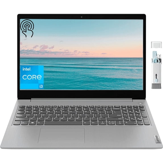 Lenovo Ideapad 3i 15.6" FHD Touchscreen Laptop, Intel i3-1115G4, 40GB RAM, 1TB PCIe SSD, Wi-Fi 6, Bluetooth 5.2, Windows 11 Home S-Mode, Cefesfy Multifunctional Brush