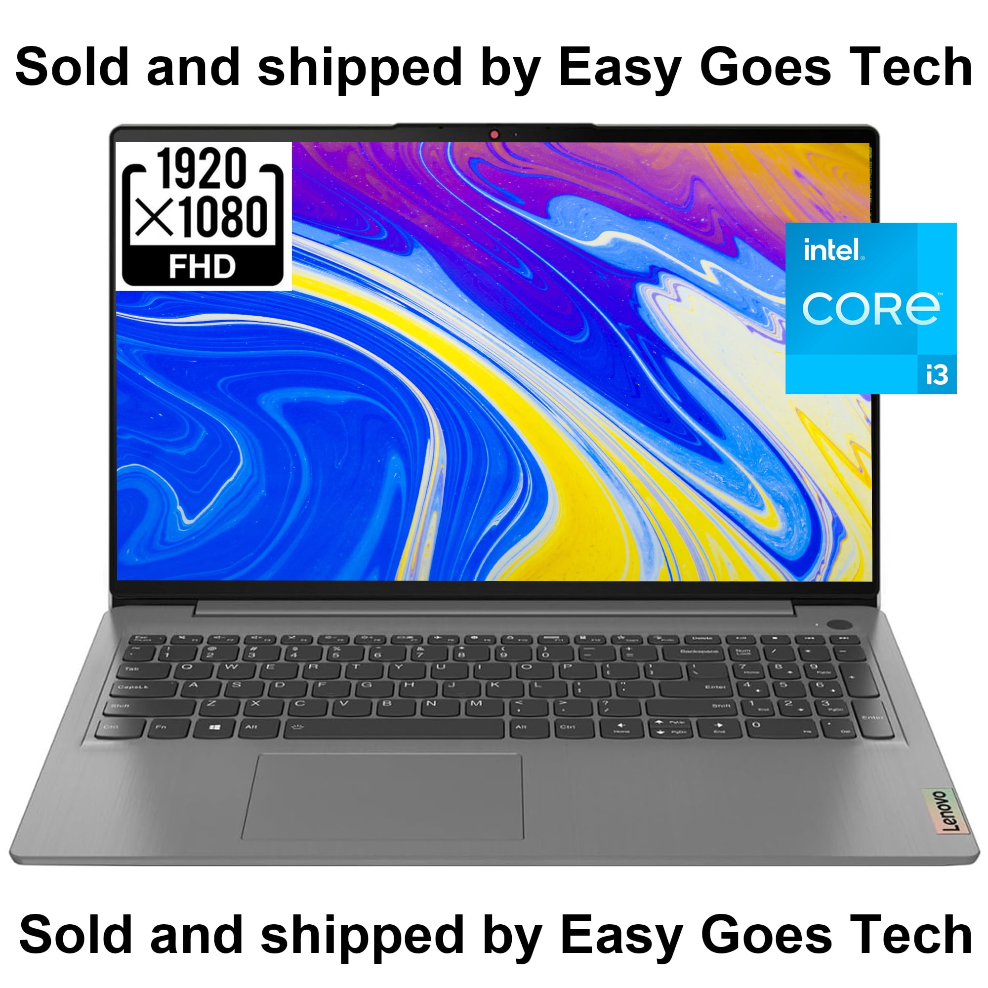 Lenovo Ideapad 3i 15.6" FHD Touchscreen Windows 11 Pro Business Laptop Computer, 11th Intel Dual-Core i3-1115G4, Intel UHD Graphics, 8GB RAM, 256GB PCIe SSD, Wi-Fi 6, Bluetooth, HDMI