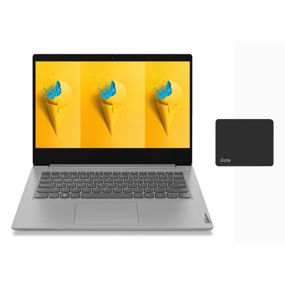 Lenovo Ideapad 3i Business laptop, 14" FHD Display, 11th Gen Intel Core i3-1115G4 Processor, Intel UHD Graphics, 12GB RAM 512GB PCIe SSD, Webcam, Bluetooth, Windows 11 Home, with 5ave Mousepad