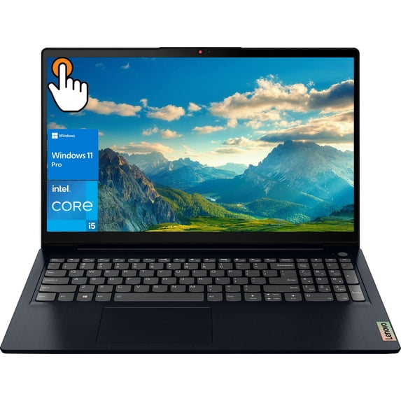 Lenovo Ideapad 3i Laptop, 15.6" FHD IPS Touchscreen, Intel Core i5-1155G7 Processor, 16GB RAM, 1TB SSD, Intel Iris Xe Graphics, Privacy Camera, Wi-Fi 6, Bluetooth, Windows 11 Pro