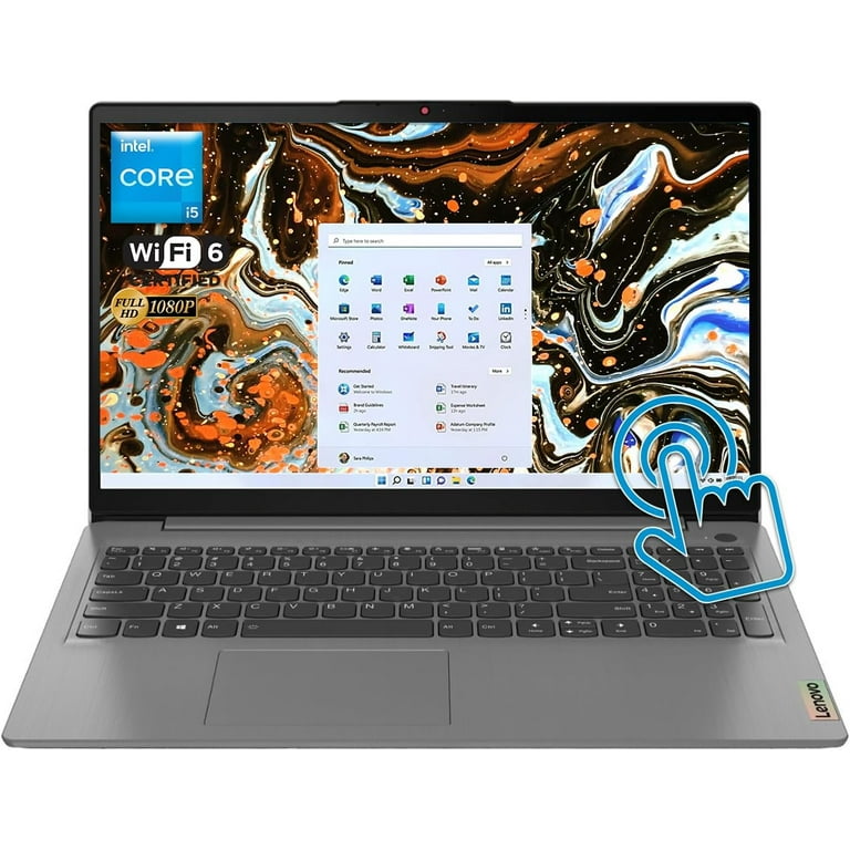 Lenovo Ideapad 3i Laptop, FHD Touchscreen, Intel i5-1135G7