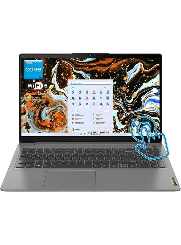 Lenovo Ideapad 3i Laptop, 15.6" FHD Touchscreen Computer, Intel Core i5-1135G7 Processor(Beats i7-1065G7), 36GB RAM, 2TB SSD, Intel Iris Xe Graphics, Wi-Fi 6, Windows 11 Home in S Mode, Cefesfy USBHub