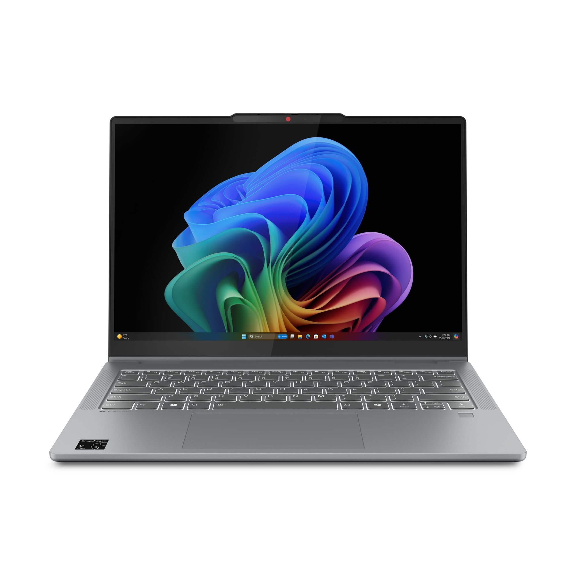 Open Box Lenovo Ideapad 5x 2-in-1 14" WUXGA OLED Touchscreen Copilot+ PC Qualcomm Snapdragon X Plus 16GB/ 1TB SSD Luna Grey 83GH0009US