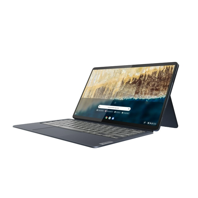 Lenovo Ideapad Duet 5 Chromebook 13.3" FHD Touchscreen Chromebook , Qualcomm Snapdragon SC7180, 4GB RAM, 256GB SSD, Chrome OS, Abyss Blue, 82QS001CUS