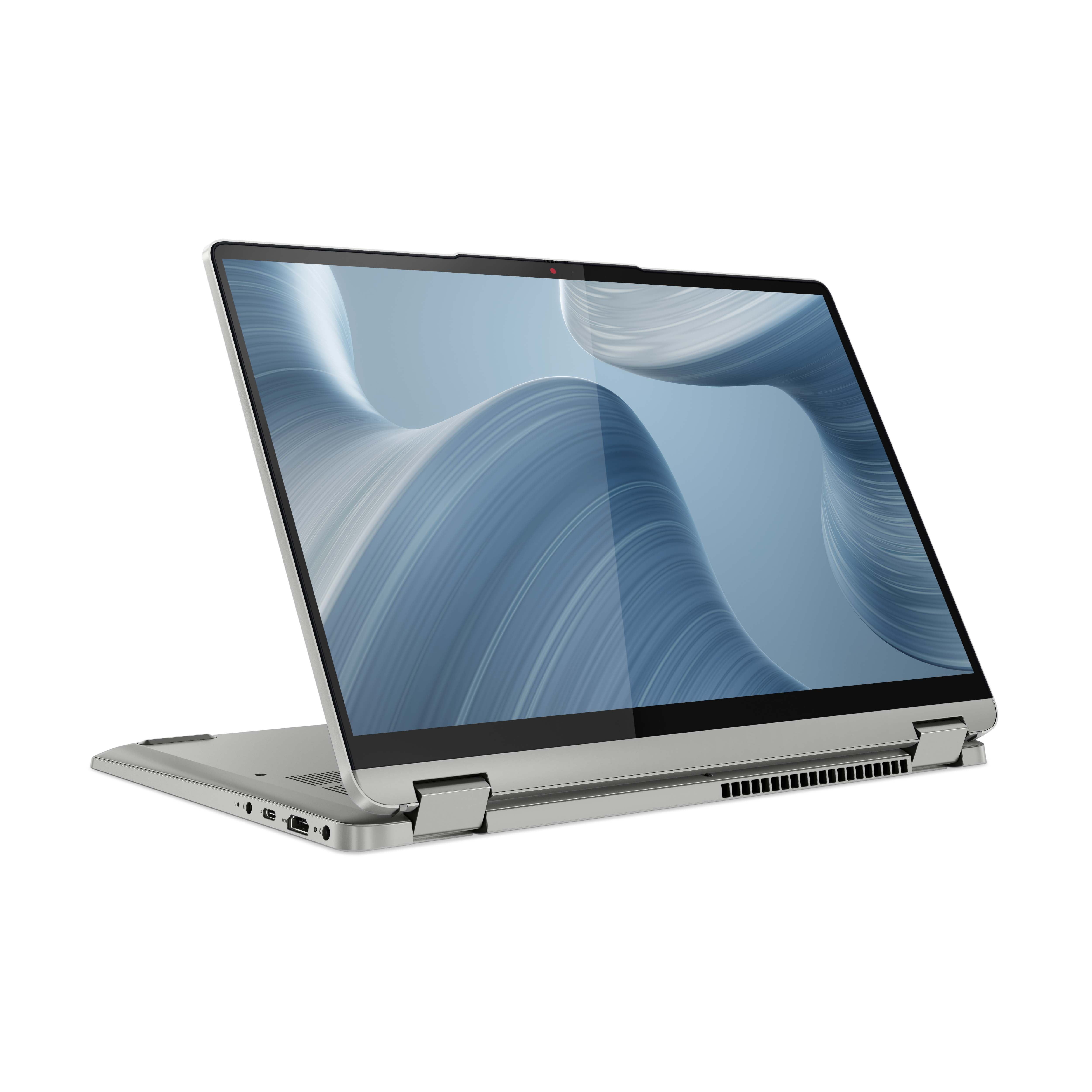 Lenovo Ideapad Flex 5i 14" 2-in-1 Touchscreen Laptop, Intel Core i7-1255U, 8GB RAM, 512GB SSD, Windows 11 Home, Cloud Grey, 82R70004US - image 1 of 17